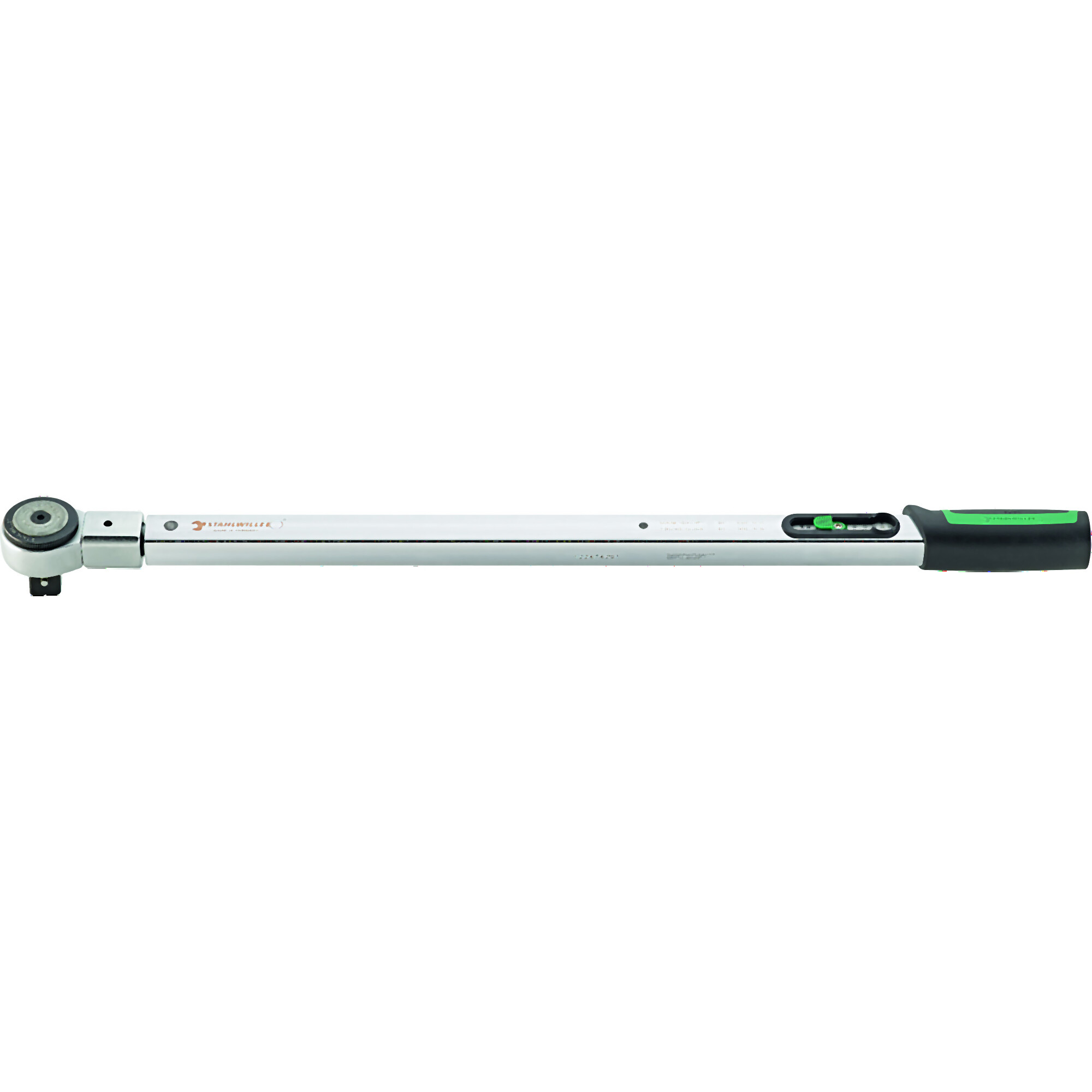 Stahlwille Service MANOSKOP Torque Wrench — 80-400 Nm, 3/4in. Drive, 675mm Length, Quick Release, Model# 730R